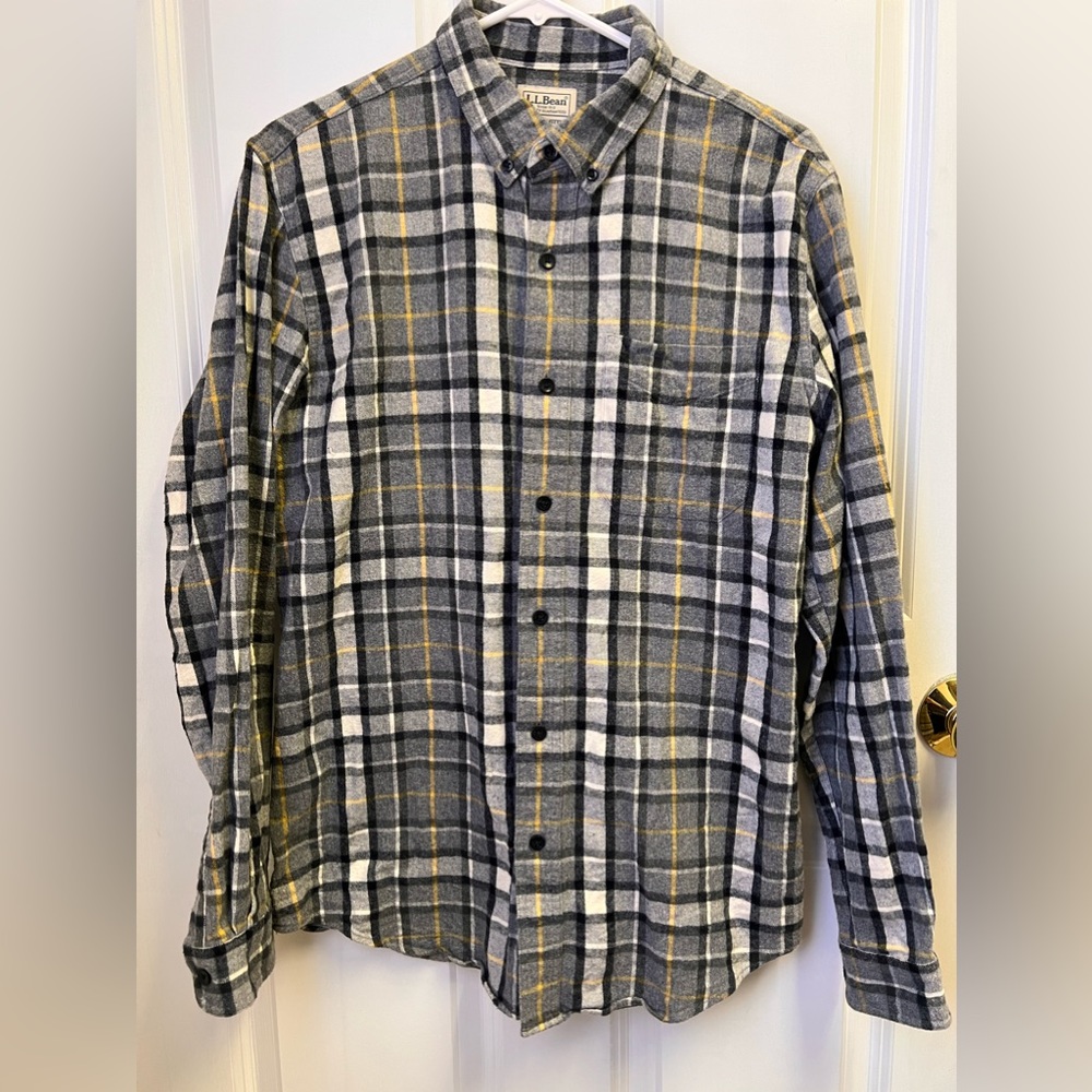 L.L. Bean Men’s slightly fitted Flannel
